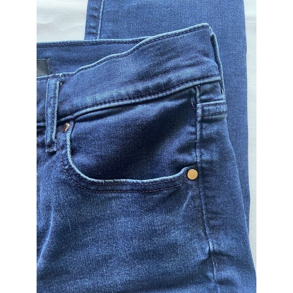 Express Jeans Womens 4R Skinny Mid Rise Stretch Dark Wash Blue Soft Playtime - Picture 3 of 14